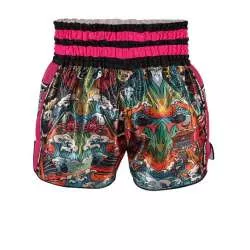 TopKing muay thai short 227 (pink) 1