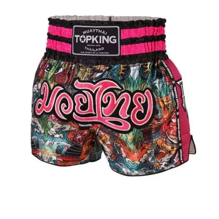 TopKing muay thai short 227 (pink)