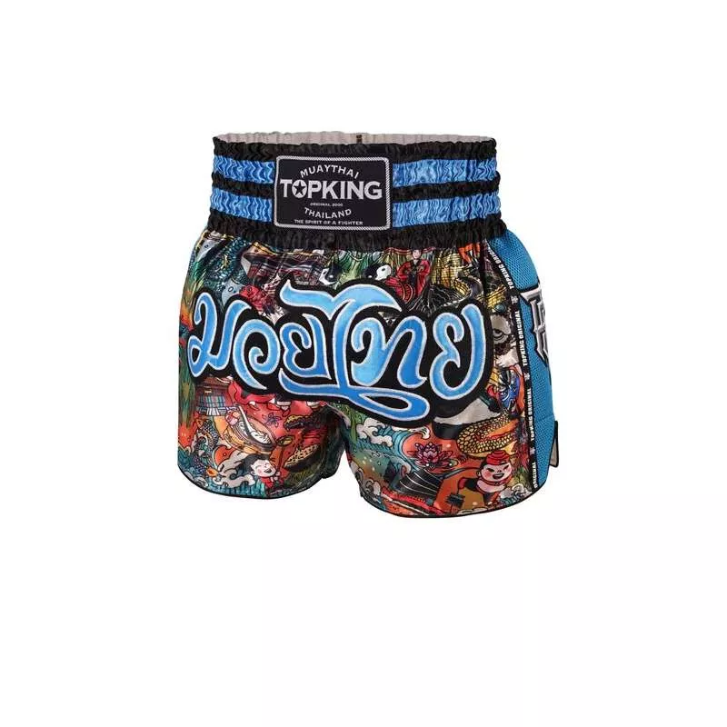 TopKing muay thai pant 227 (blue)