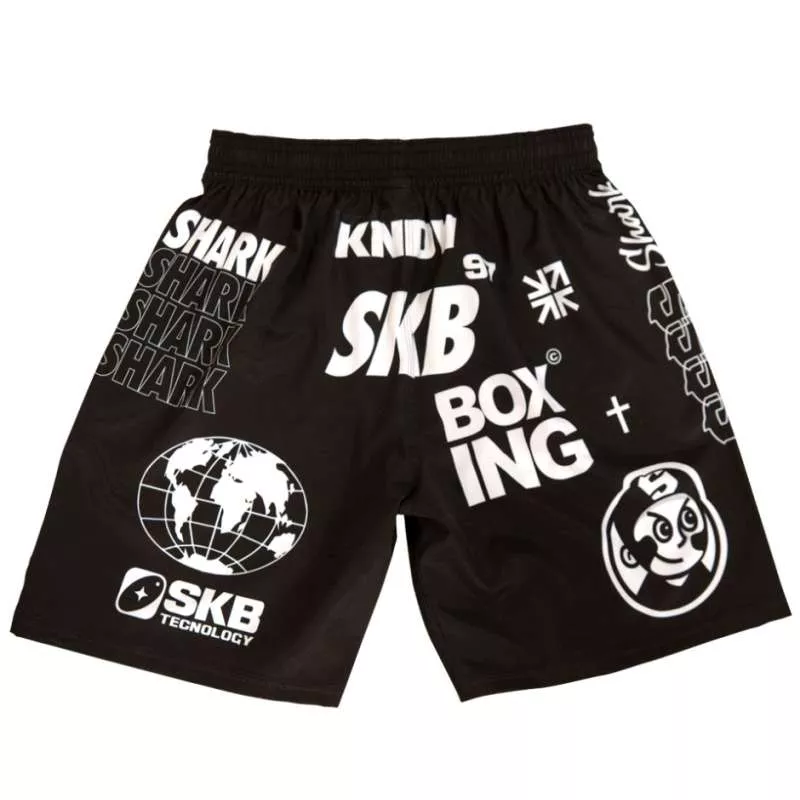 MMA Shark fightshort SKB97 (black)