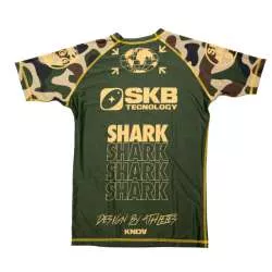 Shark boxing grappling lycra (camo/gold) 1