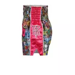 Top King muay thai shorts 225 (pink) 1