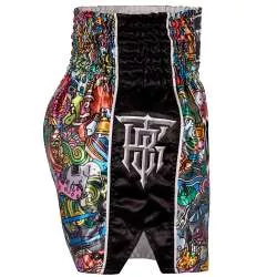 Top King Boxing muay thai shorts 225 (black) 2