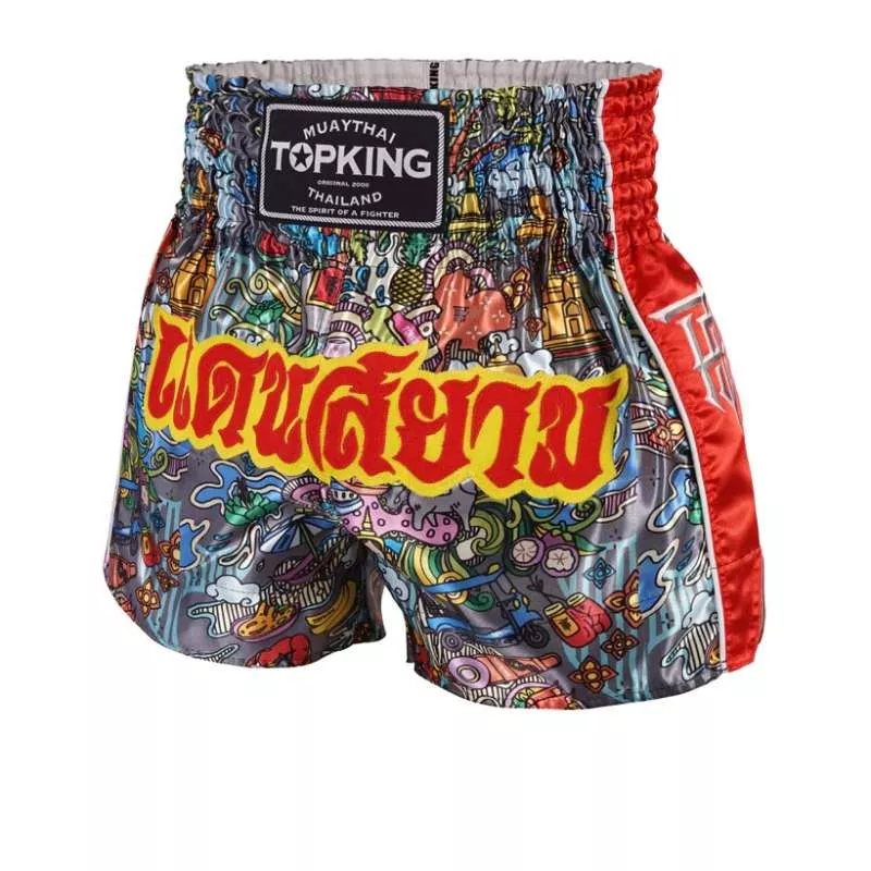 TopKing Boxing short kick boxing 225 (red)