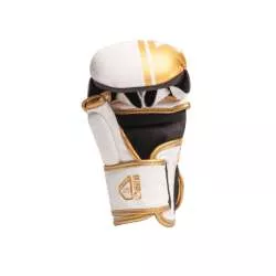 Shark boxing sparring gloves R2 white/gold 1