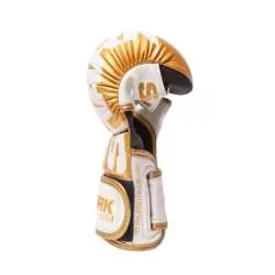 Shark boxing sparring gloves R2 white/gold 3