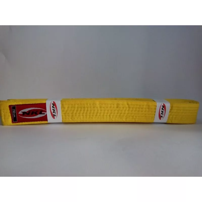NKL yellow judo belt