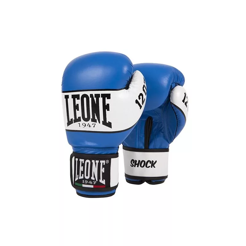 Leone boxing gloves shock (Blue)