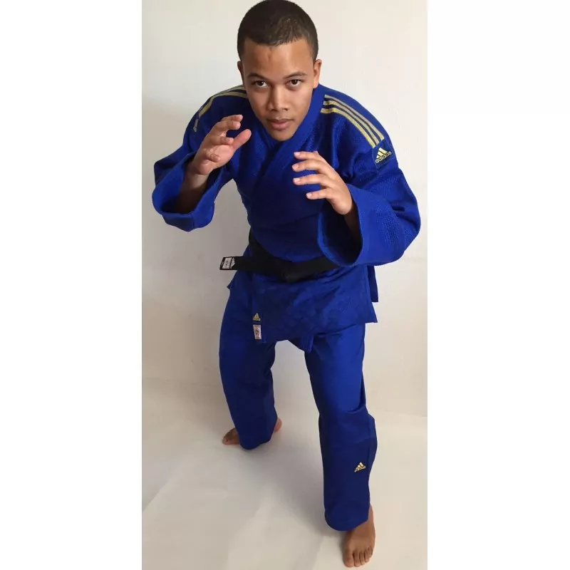 Judogui Adidas Champion II blue IJF 2015