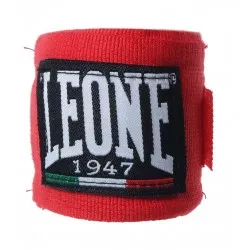 Leone boxing hand wraps red