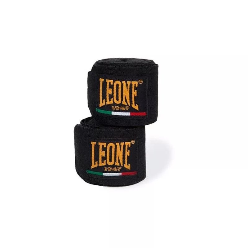 Black Leone boxing bandages
