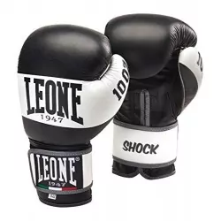 Leone muay thai gloves shock (black)