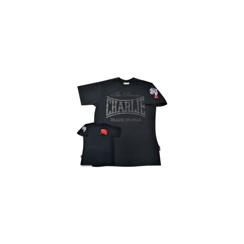 Charlie boxing t-shirts (black/black)