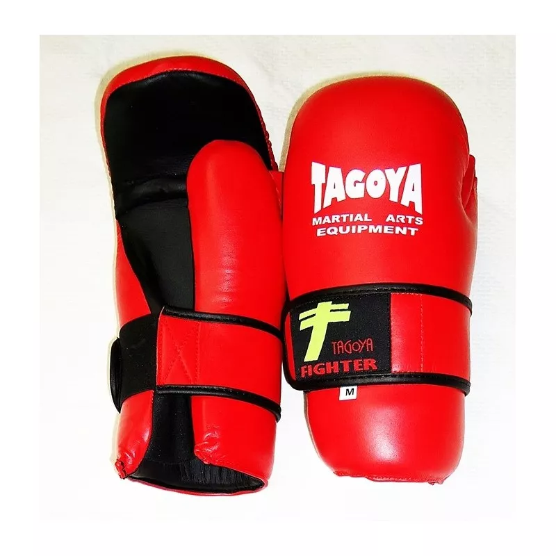 Red ITF taekwondo Gloves Tagoya