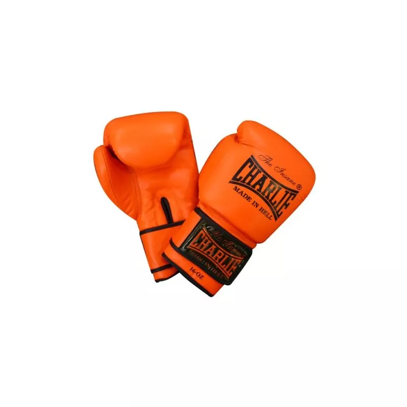 Charlie boxing gloves orange
