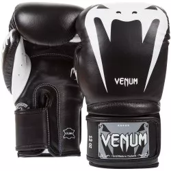 Venum Giant 3.0 Boxing Gloves Leather Black / White